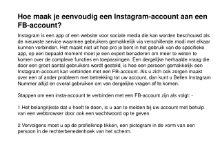 Instagram Heldesk nederland