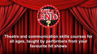 Courses For Kids UK - West End in