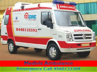 Medivic Ambulance Service in Patna-Gives All Patient Care Facilities