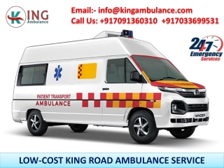 Best ICU Setup Ambulance Service in Daud Nagar and Delatoli, Ranchi by King