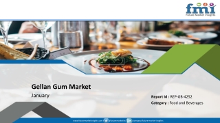 Food Segment Dominates the Gellan Gum Market