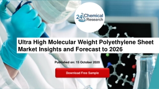 Ultra High Molecular Weight Polyethylene Sheet Market Insights and Forecast to 2026