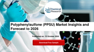 Polyphenylsulfone (PPSU) Market Insights and Forecast to 2026