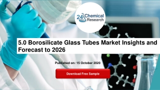 Borosilicate Glass Tubes Market Insights and Forecast to 2026