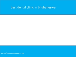 Best Dental Clinic In Bhubaneswar