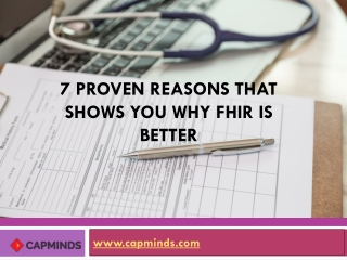 7 PROVEN REASONS THAT SHOWS YOU WHY FHIR IS BETTER