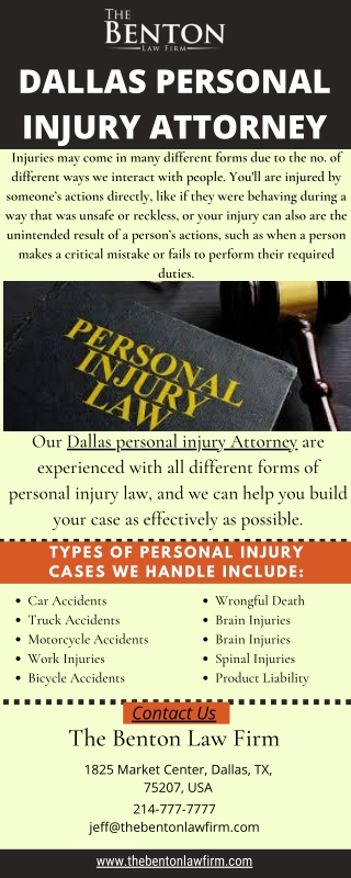 Dallas Personal Injury Attorney