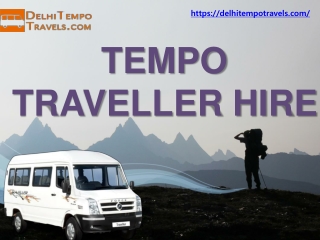 tempo traveller hire