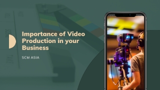 Importance of Video Production in your Business