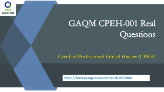 Certified Professional Ethical Hacker CPEH-001 Exam Questions