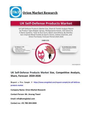 UK Self-Defense Products Market