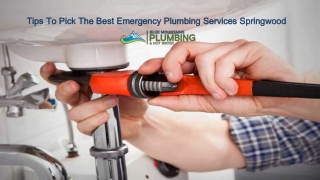 Best Plumbers In Springwood