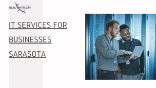 IT Services For Businesses Sarasota