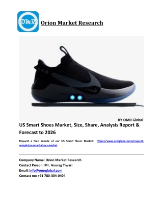 US Smart Shoes Market Size, Industry Trends, Share and Forecast 2020-2026