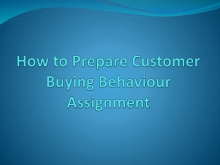 Simple Tips on Prepare Customer Buying Behaviour
