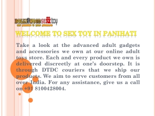 Buy Best Adult Toys In Panihati | Call  918100428004