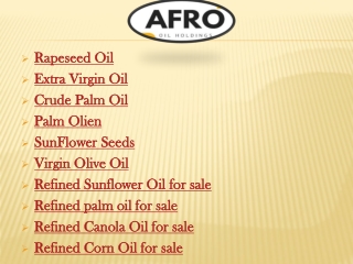 Rapeseed Oil