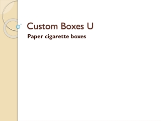 Best fast Cardboard display boxes | Custom Boxes U