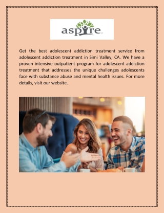 Best Rehab Centers in Simi Valley, CA | Aspirecounselingservice.com