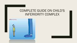 Child inferiority complex