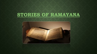 Stories of Ramayana
