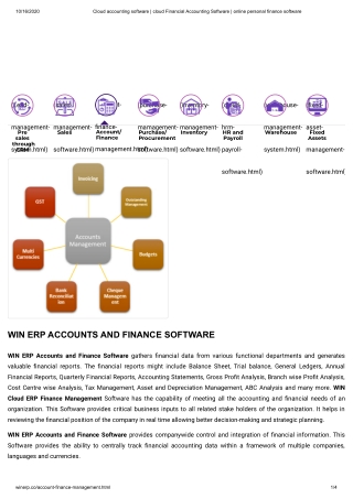 Cloud accounting software | cloud Financial Accounting Software | online personal finance software