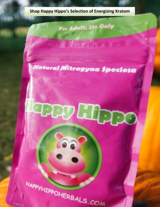 Shop Happy Hippo’s Selection of Energizing Kratom