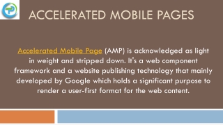 Why your website needs Accelerated Mobile Pages & How to implement AMP