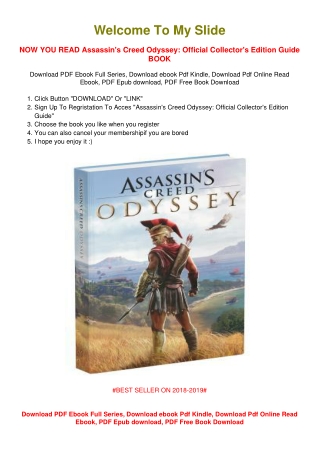 [PDF DOWNLOAD] Assassin's Creed Odyssey: Official Collector's Edition Guide