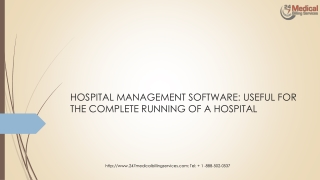 HOSPITAL MANAGEMENT SOFTWARE: USEFUL FOR THE COMPLETE RUNNING OF A HOSPITAL