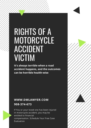 Legal Rights Of A Motorcycle Accident Victim