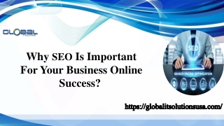 Why SEO Is Important For Your Business Online Success?-Gls It Solutions