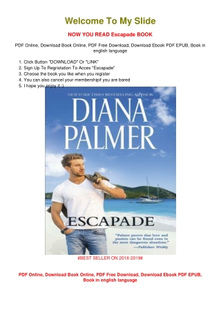 [PDF DOWNLOAD] Escapade Susan Kyle