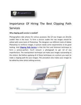 Clipping Path | Clippingpathassociate.com