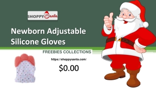 Newborn Adjustable Silicone Gloves Online at ShoppySanta