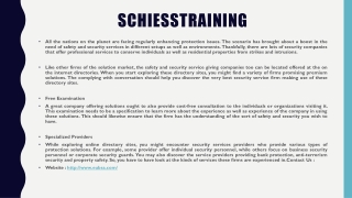 Schiesstraining