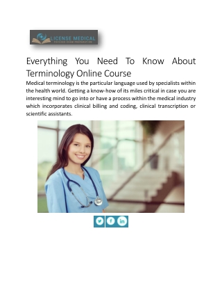 Medical Course Online | License-medical.com