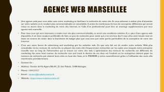 Agence Web Marseillee