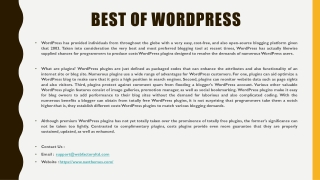 Best Of Wordpress