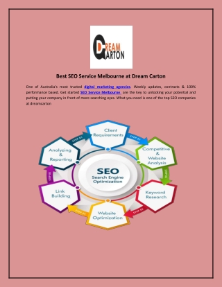 Best SEO Service Melbourne at Dream Carton