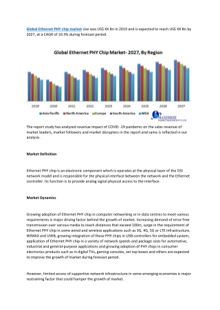 Global Ethernet PHY chip market