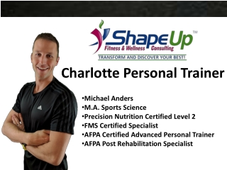 Charlotte Personal Trainer
