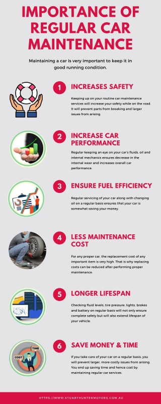 Importance of Regular Car Maintenance - Infographic