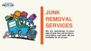 Junk Removal Services in Raleigh, NC | 888 pikitup