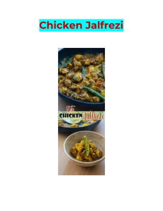 Chicken Jalfrezi
