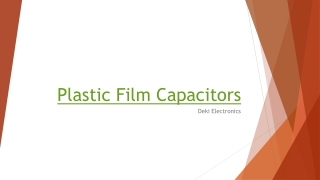 Plastic Film Capacitors