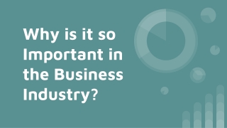 Why big data is it so Important in the Business Industry?