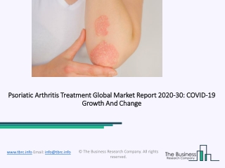Psoriatic Arthritis Treatment Market Size, Growth, Trends and Research Analysis by TBRC