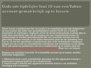 Yahoo helpdesk Nederland Yahoo helpdesk Nederland