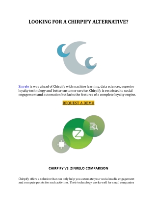Chirpify Loyalty Rewards Program Alternative / Competitor